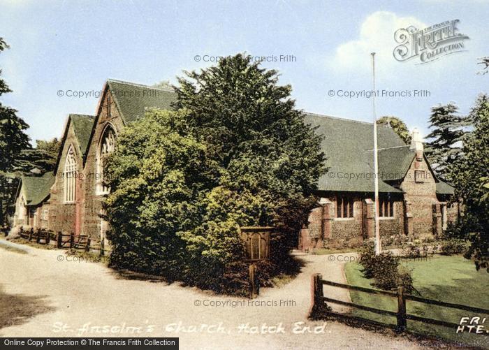 Photo of Hatch End, St Anselm's Church c.1960