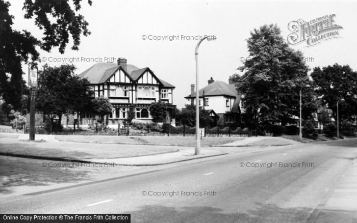 Photo of Hatch End, Uxbridge Road c.1955