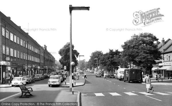 Photo of Hatch End, Uxbridge Road c.1965