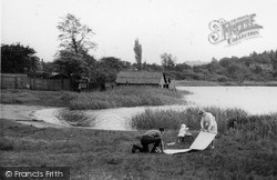 Lakeside Picnic c.1960, Hatchmere
