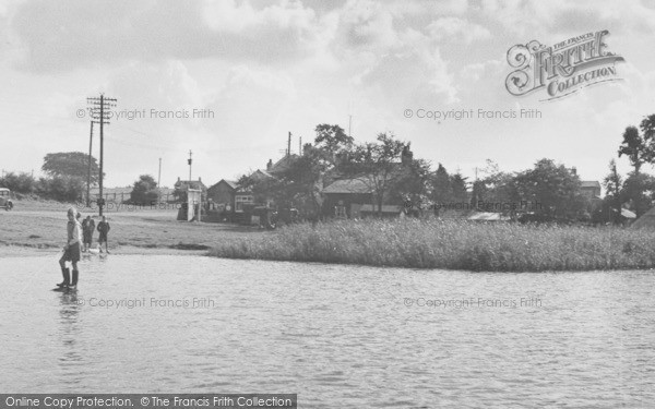 Photo of Hatchmere, The Lake And Café c.1955