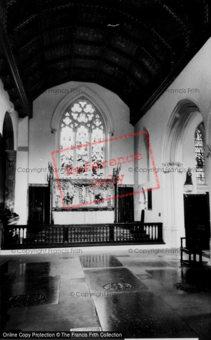 Photo of Hatfield, Church Interior, The Altar c.1965