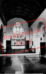 Church Interior, The Altar c.1965, Hatfield