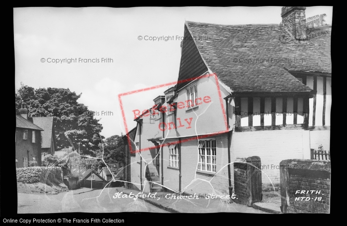 Photo of Hatfield, Church Street c.1950