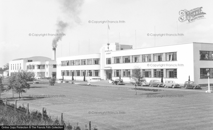 Hatfield, De Havilland Factory 1951
