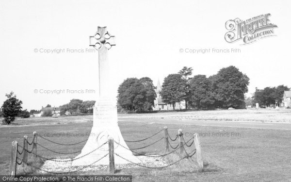 Photo of Hatfield Heath, The Memorial And Church c.1965