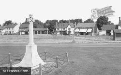 Hatfield Heath, the Memorial and White Horse Inn c1965