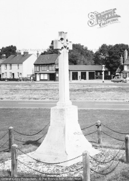 Photo of Hatfield Heath, The Memorial c.1965