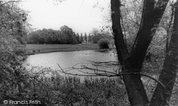 The Lake And Priory c.1960, Hatfield Peverel