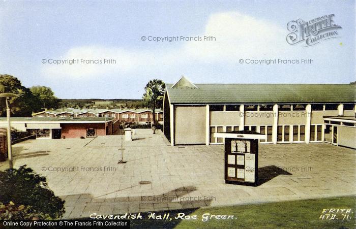 Photo of Hatfield, Roe Green, Cavendish Hall c.1965