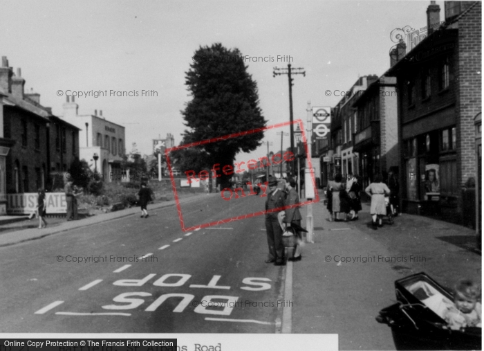 Photo of Hatfield, St Albans Road c.1950