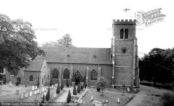Photo of Hatfield, St Etheldreda's Parish Church c.1965
