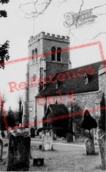 St Ethelreda's Church c.1960, Hatfield