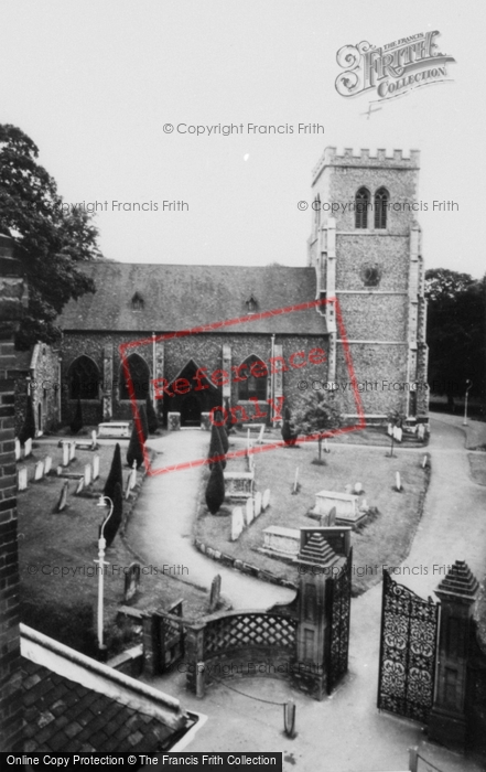 Photo of Hatfield, St Ethelreda's Parish Church c.1965