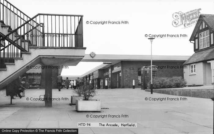 Photo of Hatfield, The Arcade c.1965