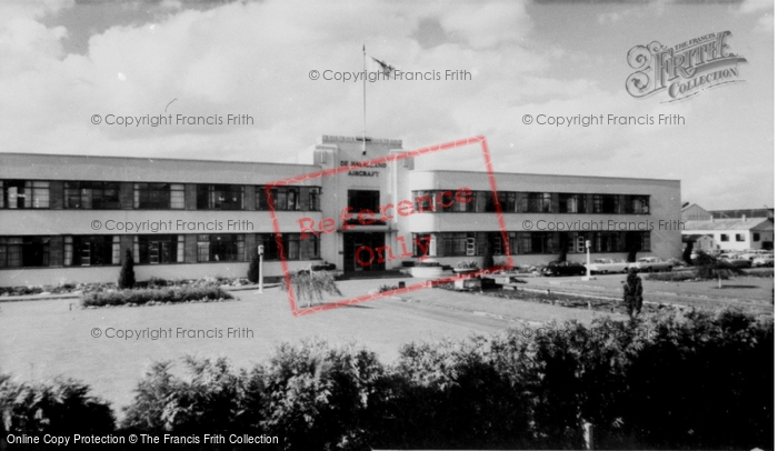 Photo of Hatfield, The De Havilland Factory c.1960