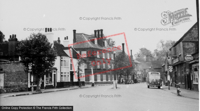 Photo of Hatfield, The Great North Road c.1955