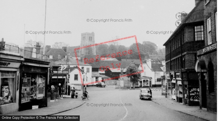 Photo of Hatfield, The Great North Road c.1955