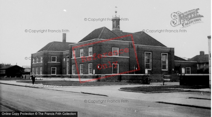 Photo of Hatfield, The Town Hall c.1955