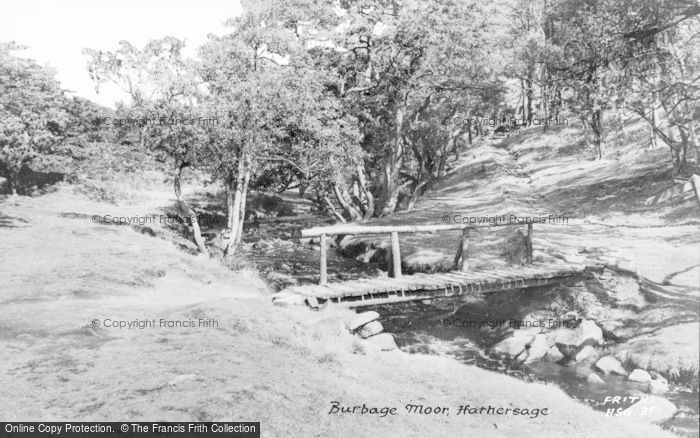 Photo of Hathersage, Burbage Moor c.1955