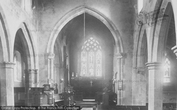 Photo of Hathersage, Church Interior 1902