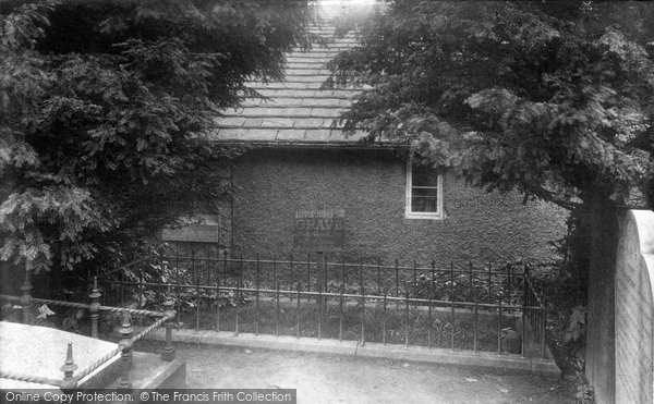 Photo of Hathersage, Little John's Grave 1902