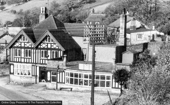Photo of Hathersage, Millstone Inn c.1955