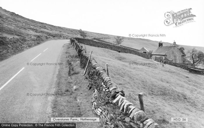 Photo of Hathersage, Overstones Farm c.1960