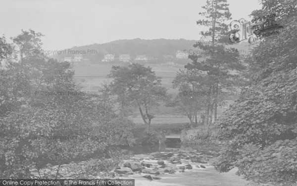 Photo of Hathersage, River Derwent 1919