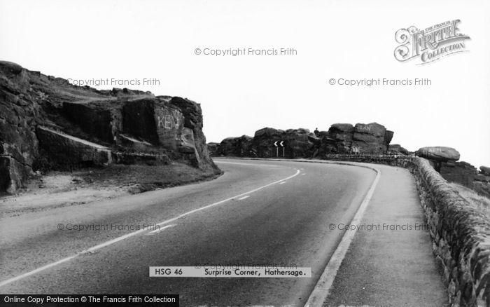 Photo of Hathersage, Surprise Corner c.1960
