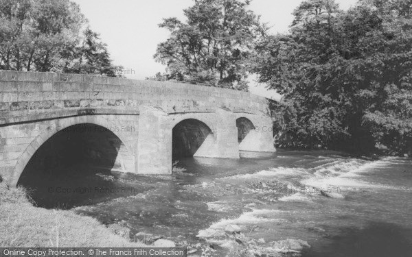 Photo of Hathersage, The Bridge c.1955