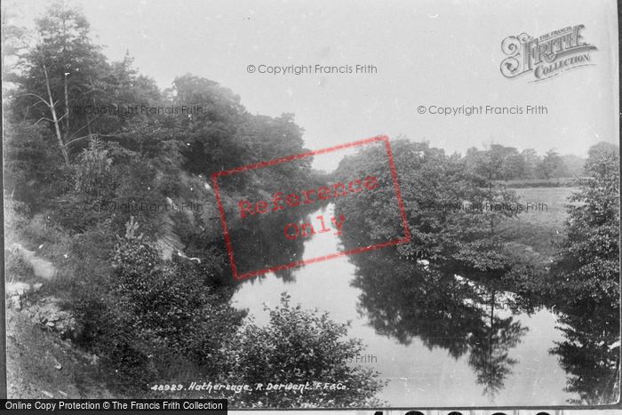 Photo of Hathersage, The River Derwent 1902