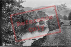 The River Derwent, Bridge 1919, Hathersage