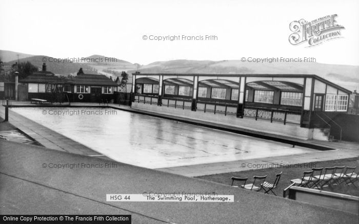 Photo of Hathersage, The Swimming Pool c.1960
