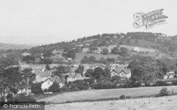 View From The Sheffield Road c.1955, Hathersage