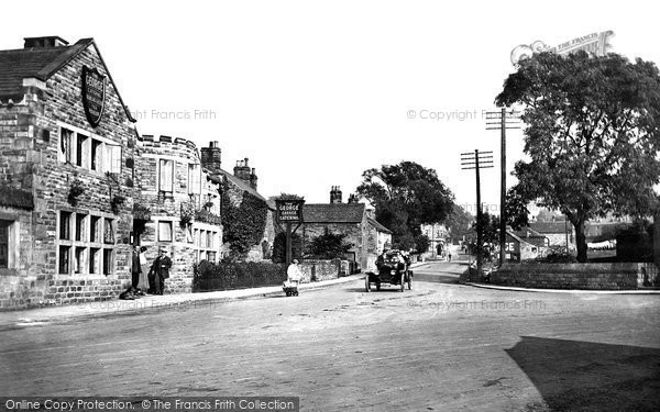 Photo of Hathersage, Village And The George 1919