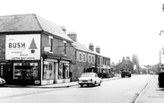 Post Office And Station Road c.1965, Hatton
