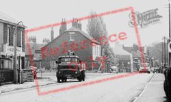 Post Office And Station Road c.1965, Hatton
