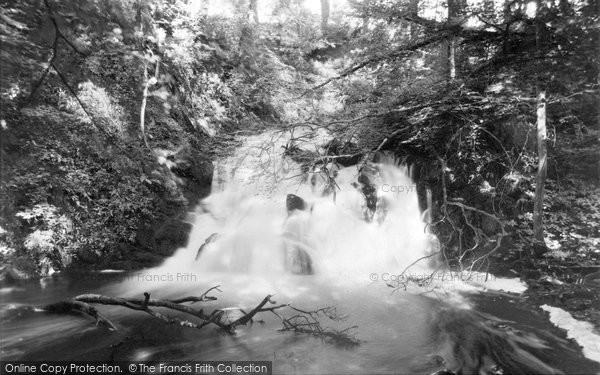 Photo of Haugh Of Urr, Waterfall In Spottes Glen c.1955