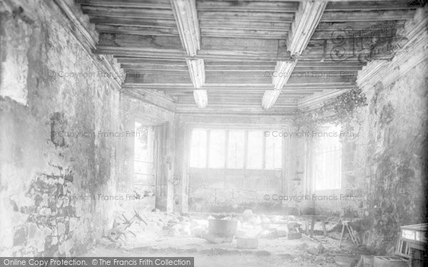 Photo of Haughmond Abbey, Chapter House Interior 1924