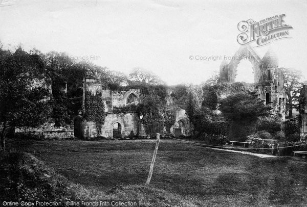 Photo of Haughmond Abbey, The Abbey 1891
