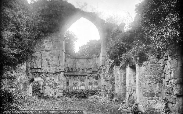Photo of Haughmond Abbey, The Abbot's Lodgings 1924