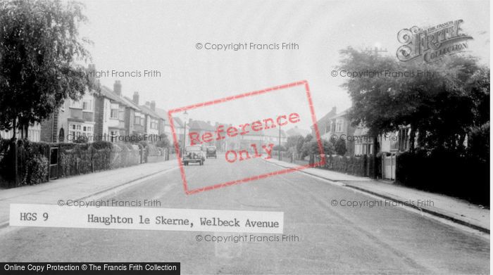 Photo of Haughton Le Skerne, Welbeck Avenue c.1955