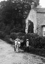 Hauxwell, Horse And Trap 1913, Hauxwell Moor