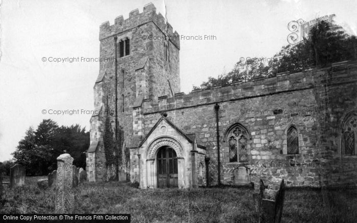 Photo of Hauxwell, St Oswald's Church And Ancient Cross 1913