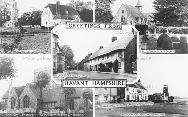 Photo of Havant, Composite c.1960