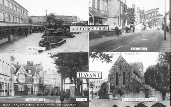 Photo of Havant, Composite c.1960