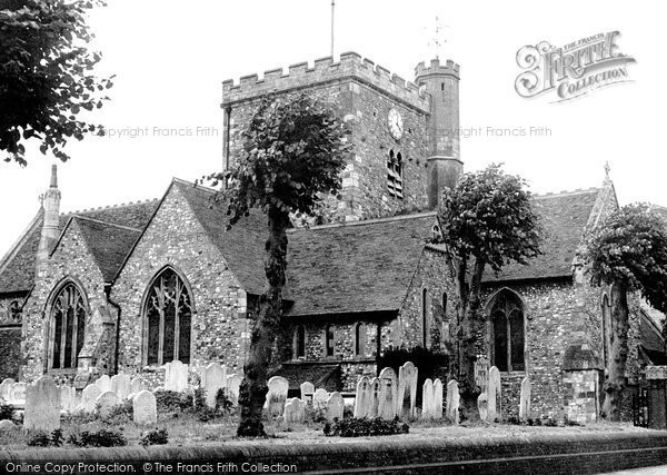 Photo of Havant, St Faith's Church c.1955