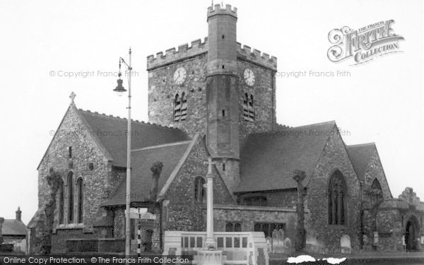 Photo of Havant, St Faith's Church c.1955