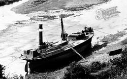 Boat On The River Cleddau 1890, Haverfordwest